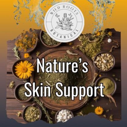 image of botanical ingredients for Nature's Skin Support