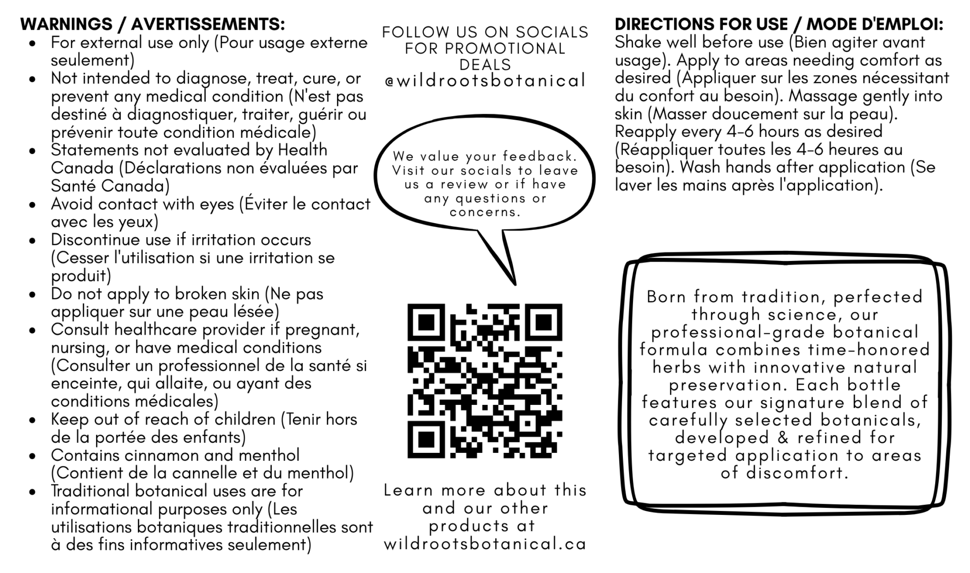 Nature First - Botanical Wellness Spray -120ml - Image 3